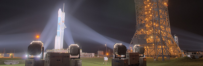 Delta II avaec sonde Phoenix à son bord