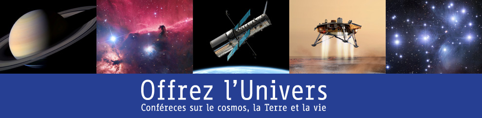 Conféreces sur le cosmos, la Terre et la vie