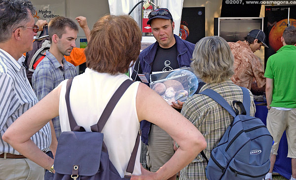 Yannick Dupont, animateur de COSMAGORA